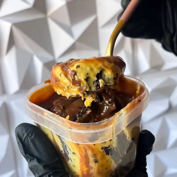 Pote de brownie
